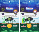 Northfin veggie fish food ready for aquarium feeding