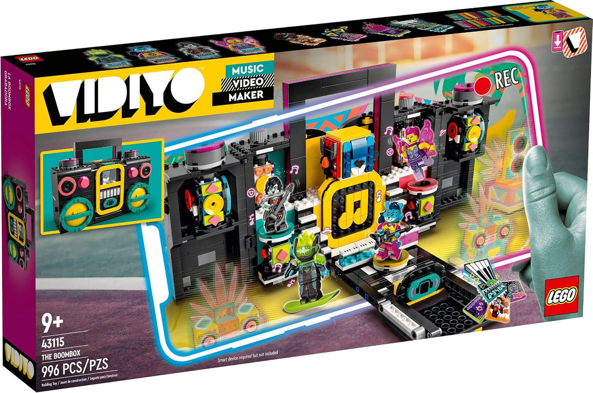 Lego Vidiyo The Boombox components and BeatBits accessories