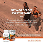 Host Defense Breathe 30 count packaging and certification badges