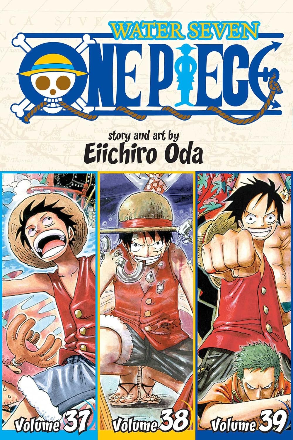 Eiichiro Oda One Piece Omnibus Edition Vol 13 front view manga book bestseller