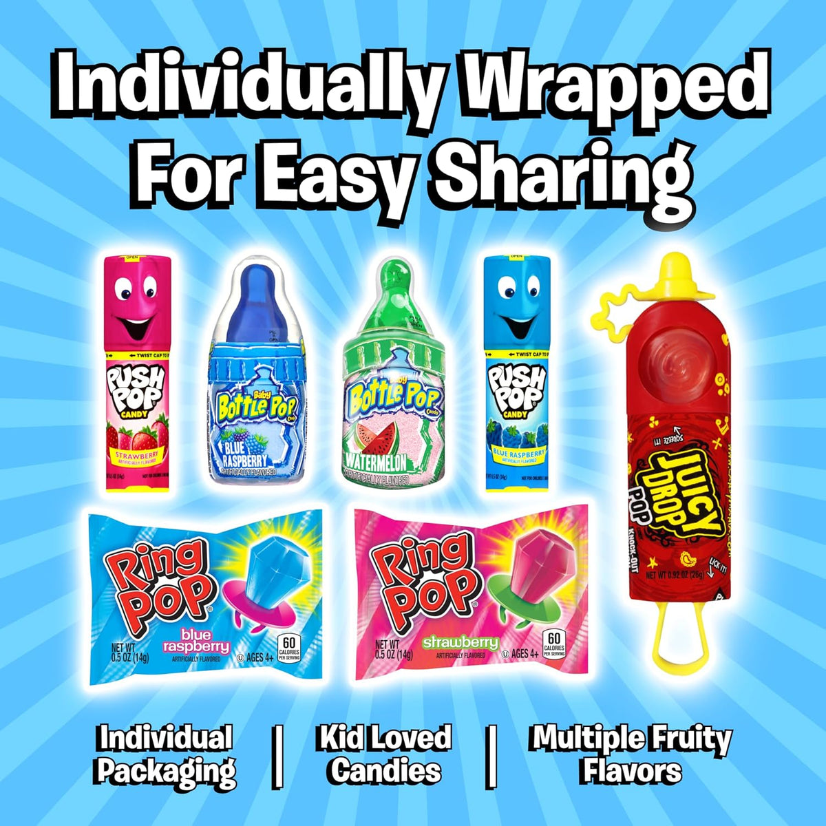 Premium American imported hard candy variety pack overview
