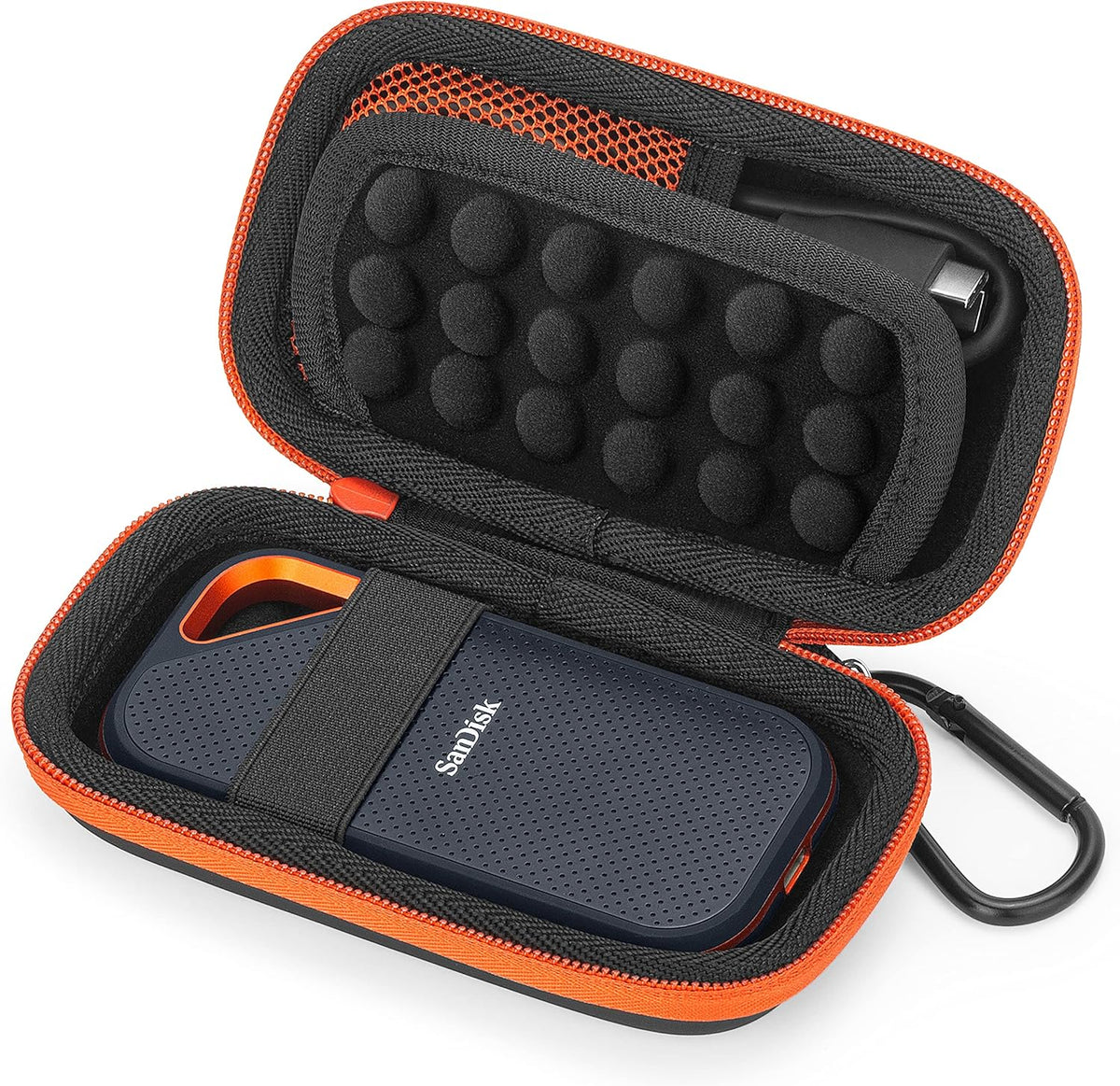 Yinke hard case protective cover front view for portable solid state drive