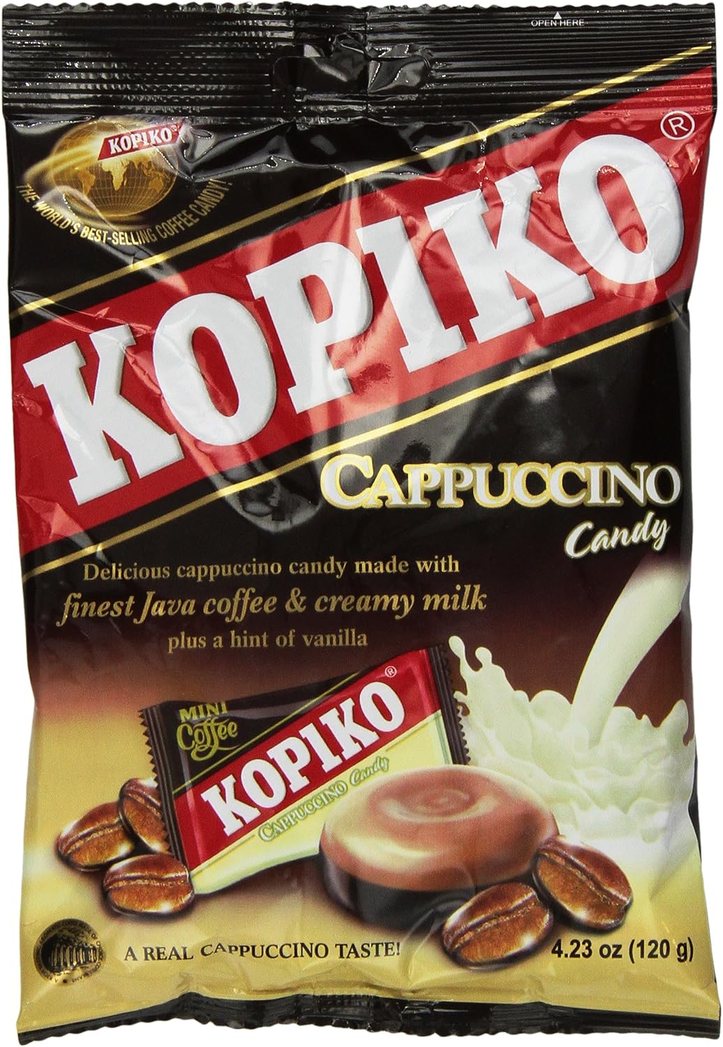 Kopiko Coffee Candy - Bold-Tasty Hard Candy from Indonesia with Real Coffee Extract - A Satisfying Boost for On-the-Go Energy (28.2oz Jar) - Image 9