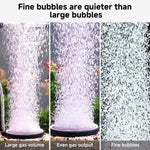 Hygger ultra fine micro bubble diffuser kit for hydroponics