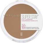 Maybelline Super Stay full coverage powder foundation matching warm undertones