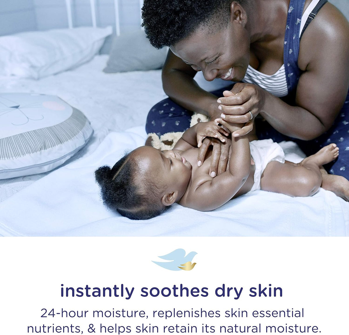 Baby Dove Face and Body Lotion Rich Moisture 13 oz - Image 10
