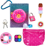Real Littles collectible notebook featuring bookmark detail
