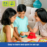 Children playing ThinkFun Zingo matching board game