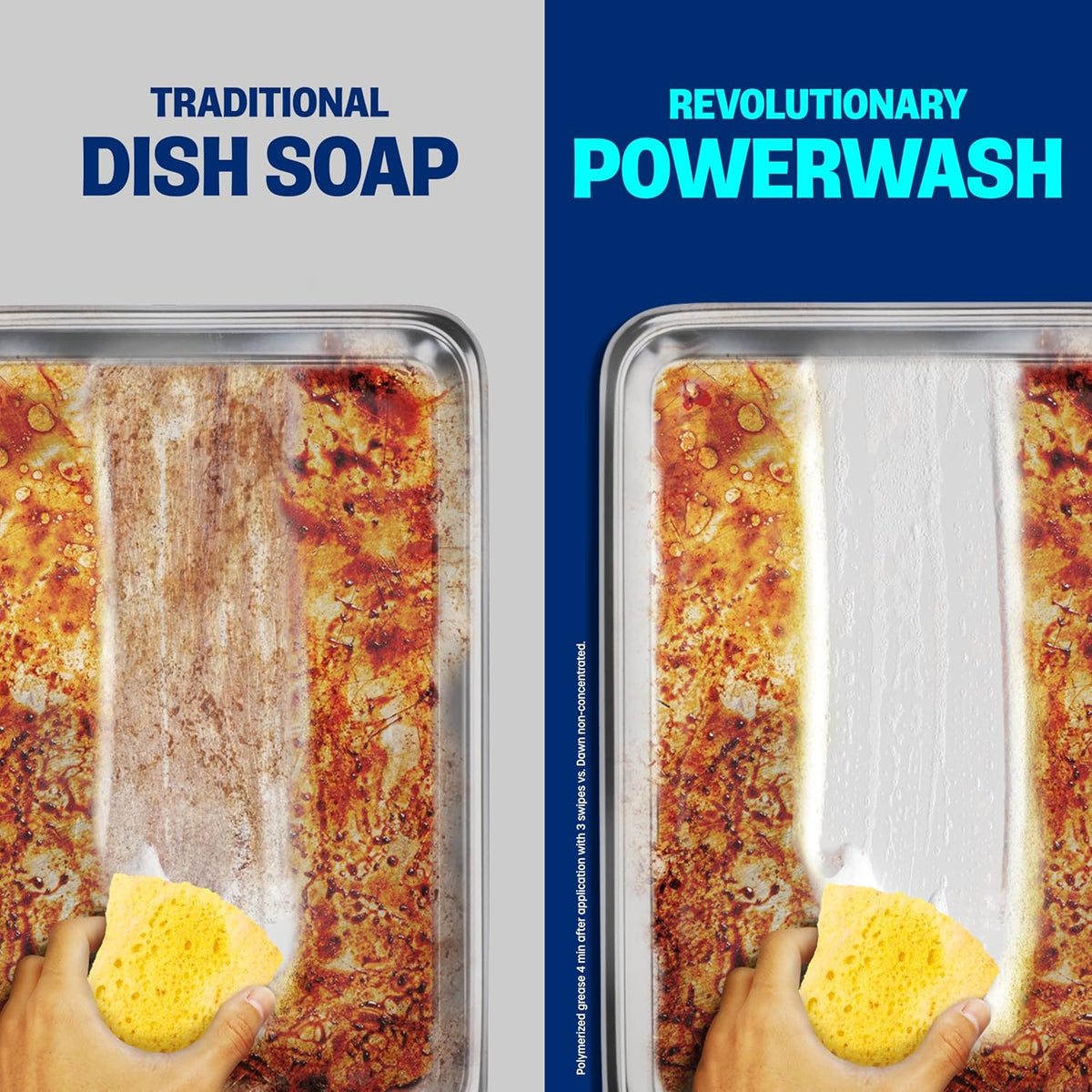 Back side packaging with ingredient details