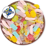 Marshmallow Foamy Mix - Marshmallow Candy Mix - Soft Foam Candy Assortment - Heart Mushroom and Marshmallow Shapes - Sweet Treat Candy Mix - 907g - Image 12