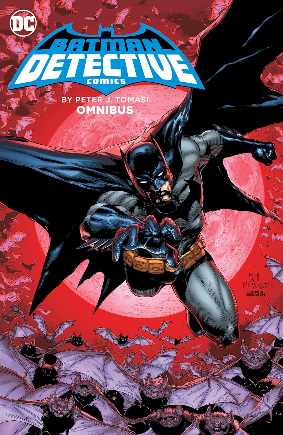 DC Comics Batman Detective Comics by Peter J. Tomasi Omnibus front view hardcover book
