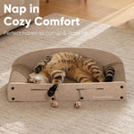Fukumaru cat scratching bed dimensions view