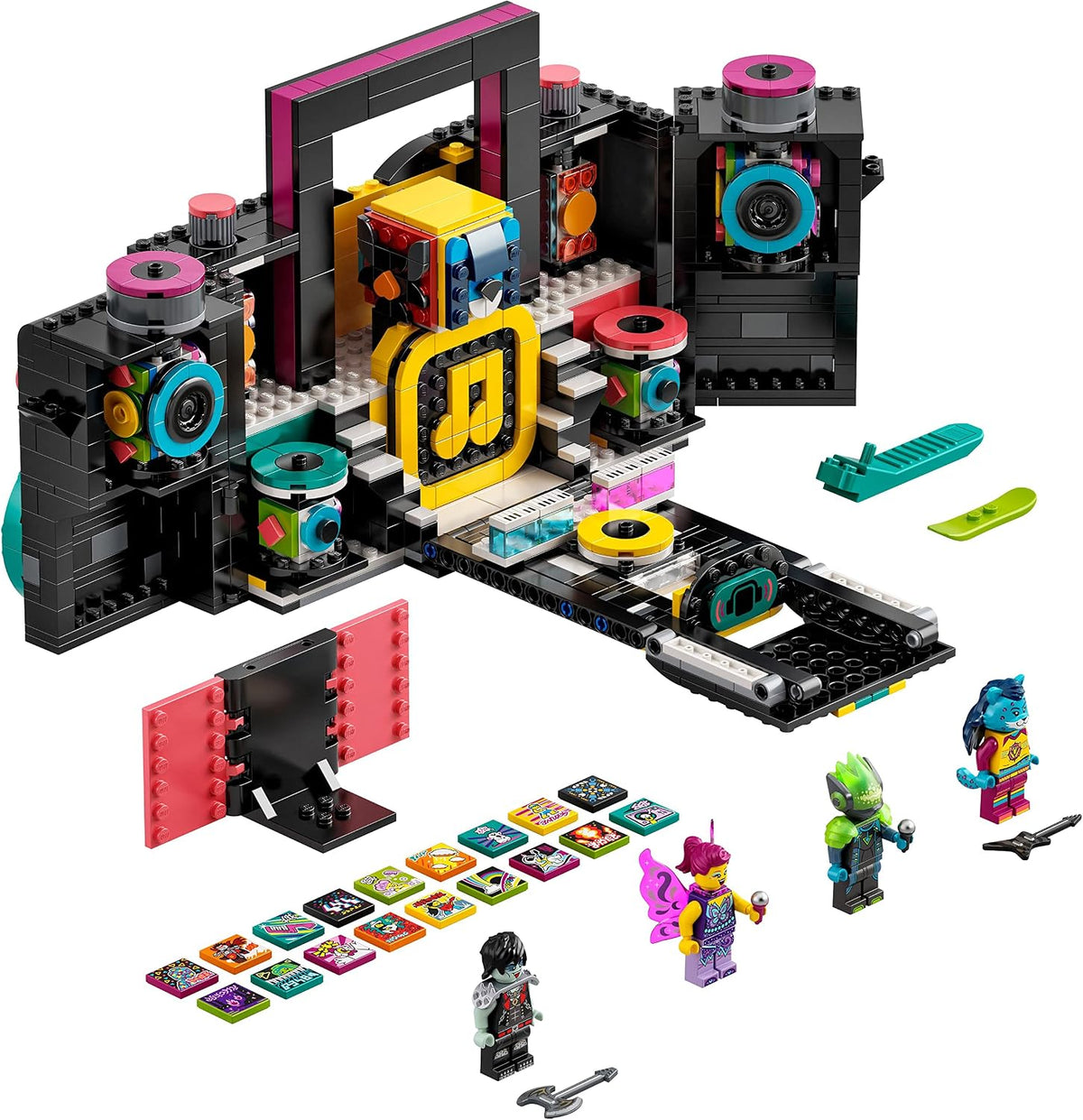 Lego Vidiyo The Boombox front view building kit toy
