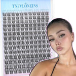 Natural Lash Clusters Wispy Cluster Eyelash Extensions Left&Right Cluster Lashes C Curl Individual Lashes Extension DIY Natural Eye Lash Clusters by TNFVLONEINS - Image 14