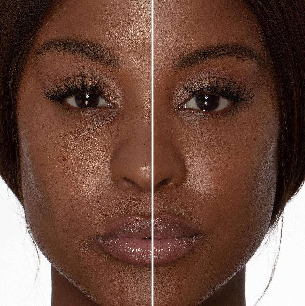 Milani cruelty free foundation showing digital bluelight filter label