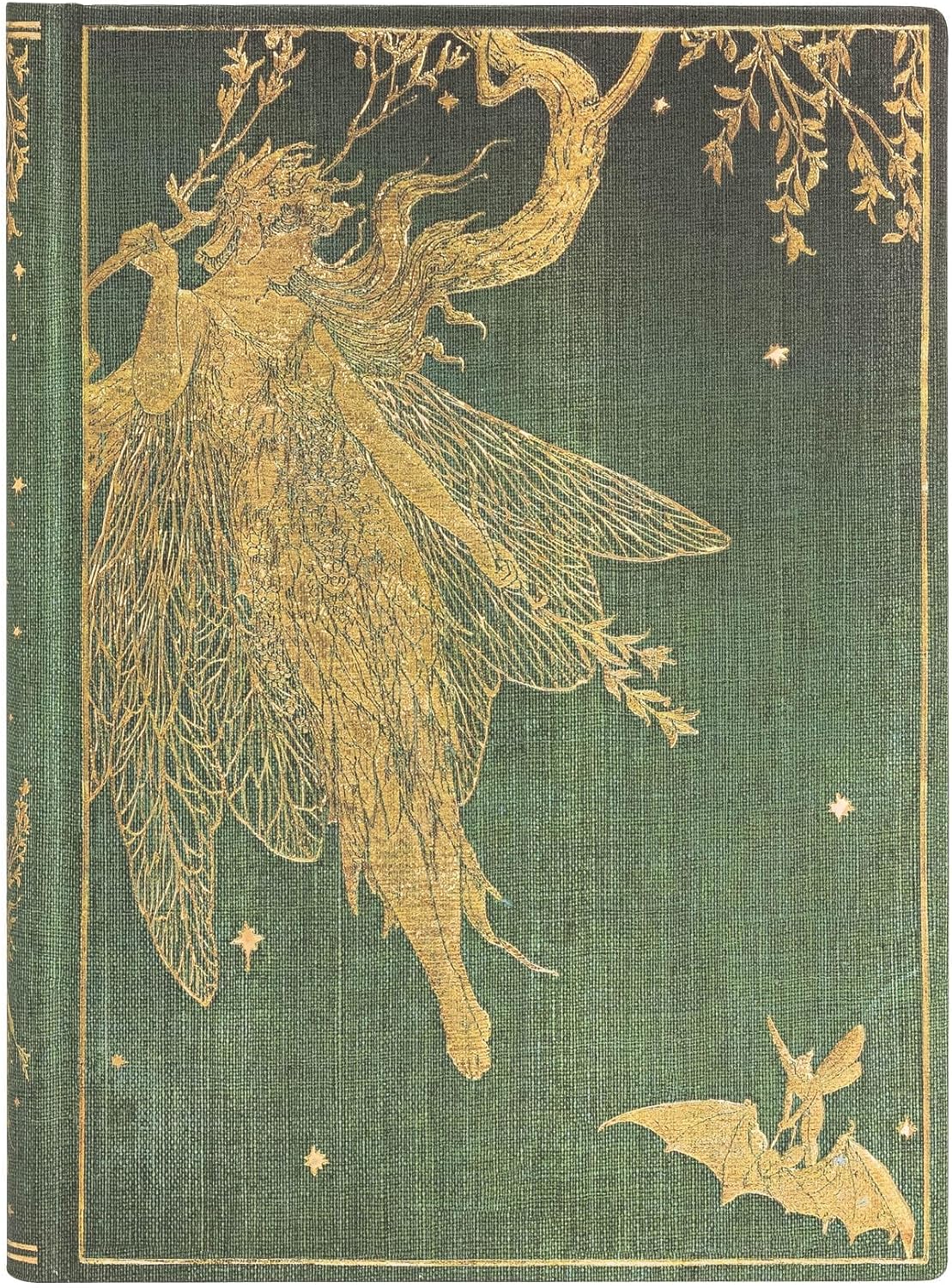 Olive Fairy Midi Lined Hardcover Journal, 144pg, 120GSM by Paperblanks (Lang's Fairy Books) - Image 1