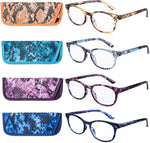 Eyeguard reading glasses 4 pack front view