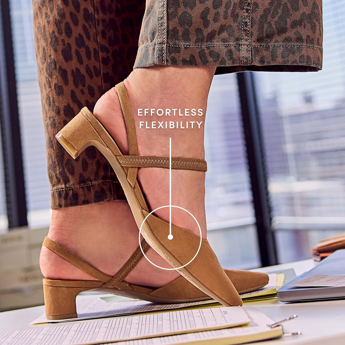 LifeStride Lainey pump sole showing traction pattern