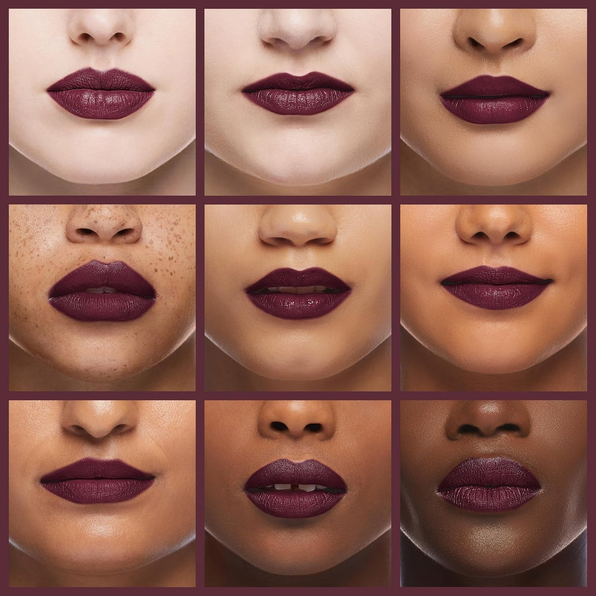 Milani Amore Satin Matte Lip Creme Revel nourishing texture close up