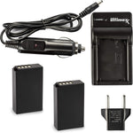 Ultimaxx AC/DC Rapid Home & Travel Charger with 2X EN-EL20 Extended Life Battery (1500mAh / 7.4V / 11.1Wh) for Nikon Coolpix P1000, DL24-500, Coolpix A, 1 AW1, 1 J1, 1 J2, 1 J3, 1 S1, 1 V3 - Image 5