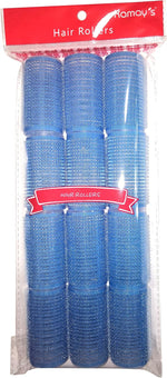 Kamay's self-grip curlers textured velcro surface close up