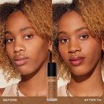 Milani Nutmeg foundation shade swatch