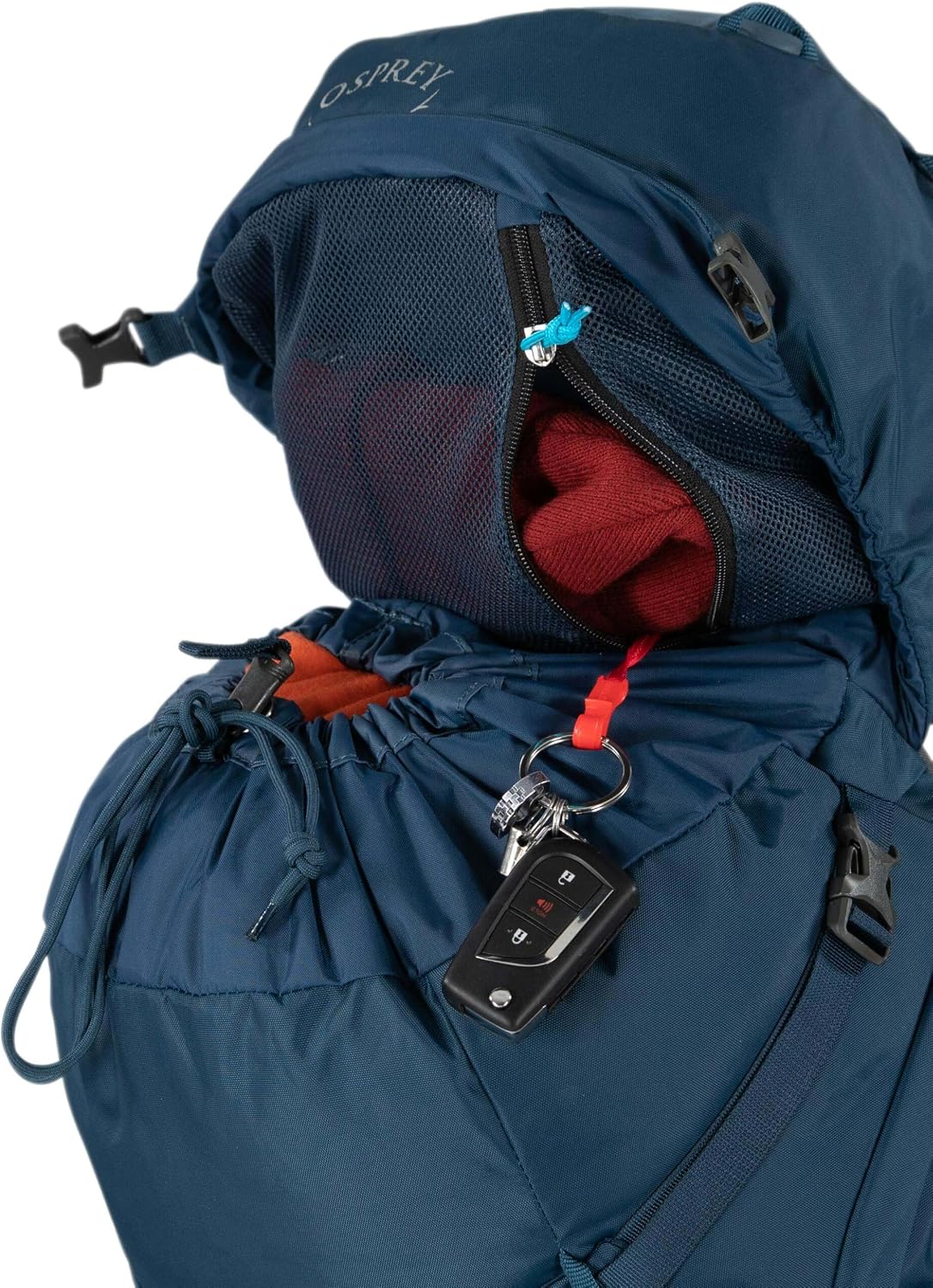 Osprey Kestrel 48L Men's Backpacking Backpack, Atlas Blue, S/M - Image 11