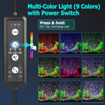 fishkeeper Submersible Fish Tank Light with Air Bubble Hole, for 16"+ Tank - Image 3