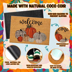 Ceenna Thanksgiving non slip door mat outdoor setting