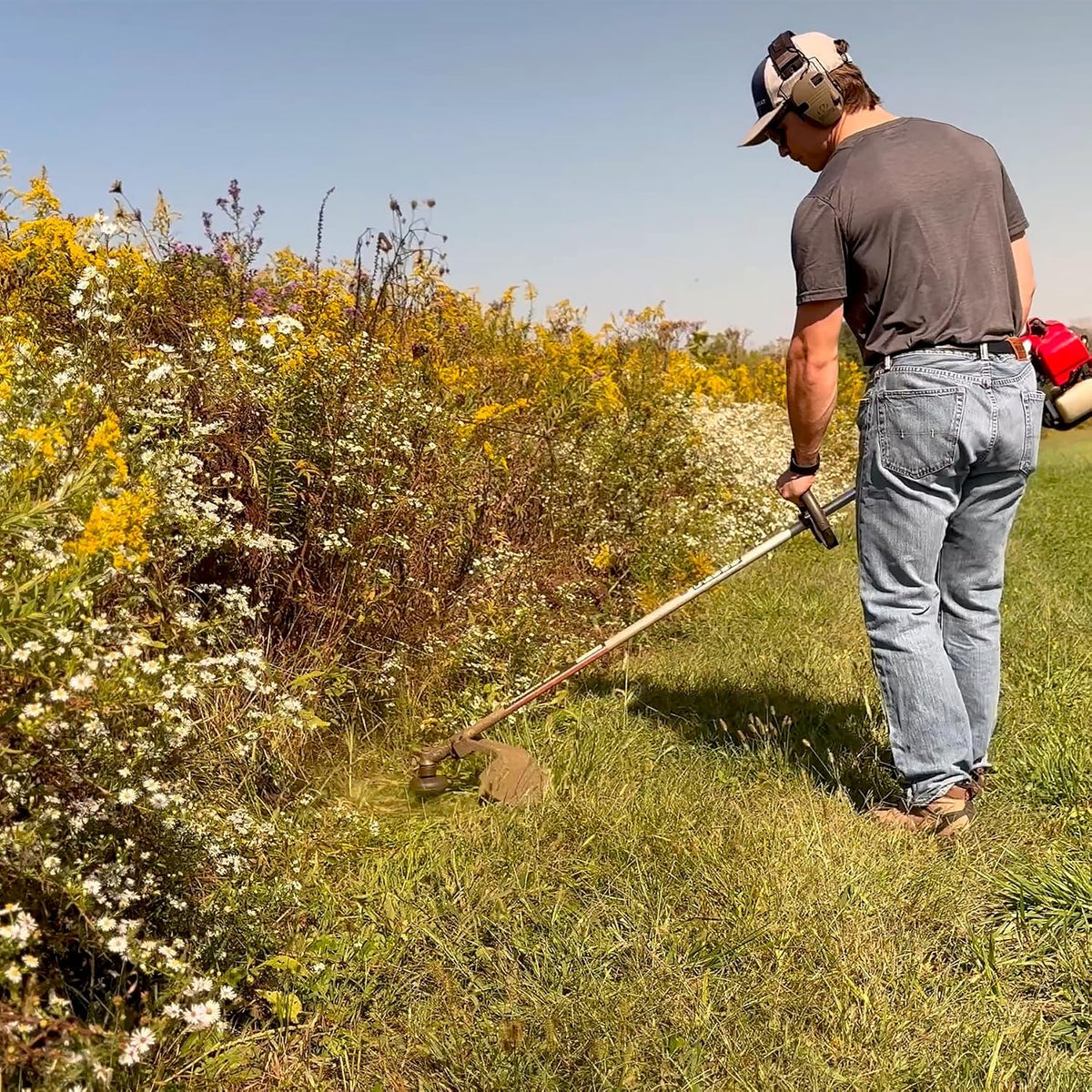 Maxpower trimmer line ready for string trimmer reloading