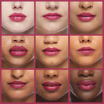 Swatches of Milani Color Fetish balm lipstick on skin