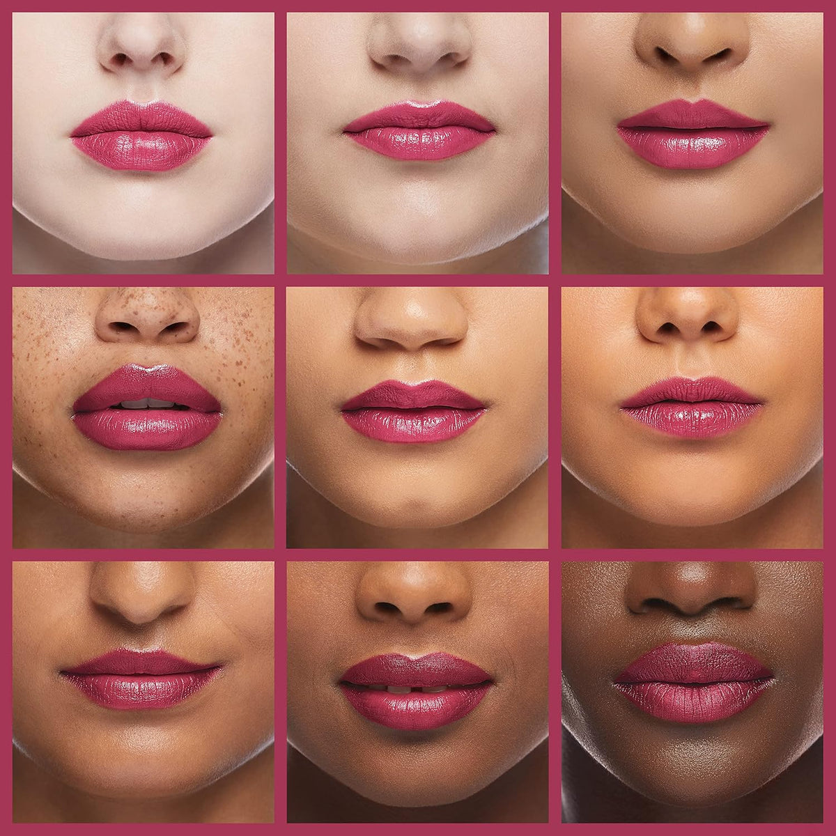 Swatches of Milani Color Fetish balm lipstick on skin