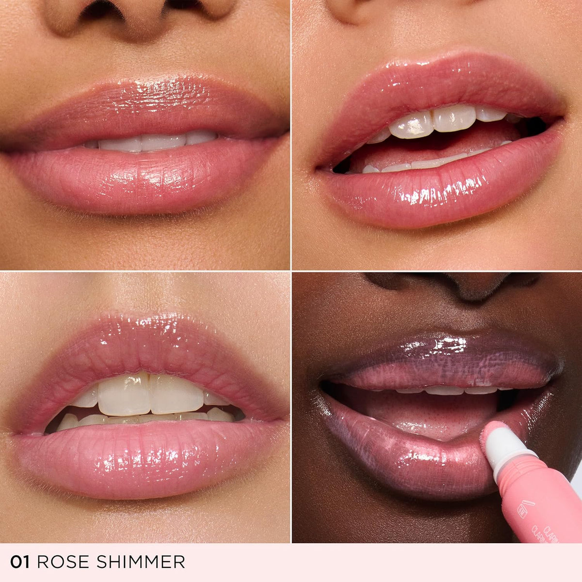 Clarins Lip Perfector tube showing shade and packaging design