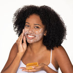 Neutrogena glycerin face soap bar close up
