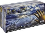 Adenna dark light nitrile exam gloves front view box packaging