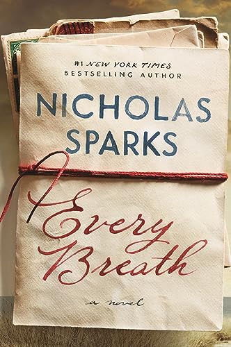 Kindle edition display of the book Every Breath by Nicholas Sparks.
