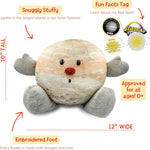 Celestial Buddies Jupiter Buddy side profile showing embroidered details