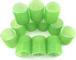Kamay's Small Size Hair Rollers Curlers Self Grip Holding, For Hairdressing, Design Gripping Sticky Cling Style For DIY Or Salon (25mm/1" 12PCS) Random Color - Image 9