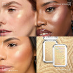 NYX PROFESSIONAL MAKEUP Buttermelt Highlighter, Powder Highlighter Makeup, With Up to 12H Wear and High Impact Glow - 25 Butta Than Gold (Light Gold) - Image 4