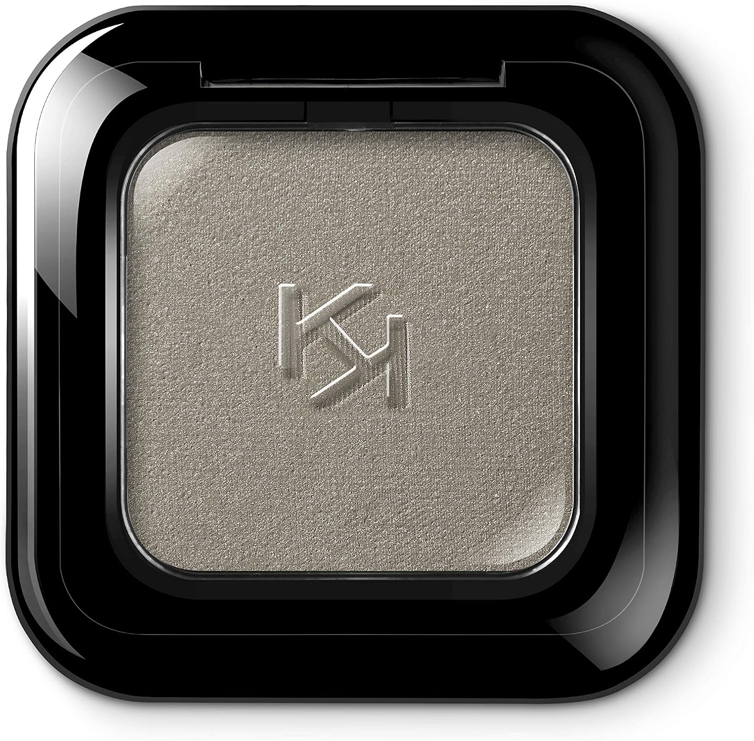KIKO Milano High Pigment Eyeshadow front view of black compact