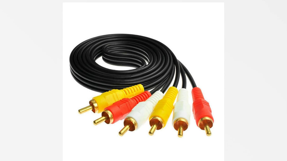 Durable outer jacket and flexible strain relief design of the LOTA composite television cable.