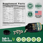 Nutraharmony adaptogen herbs blend supplement container lifestyle angle