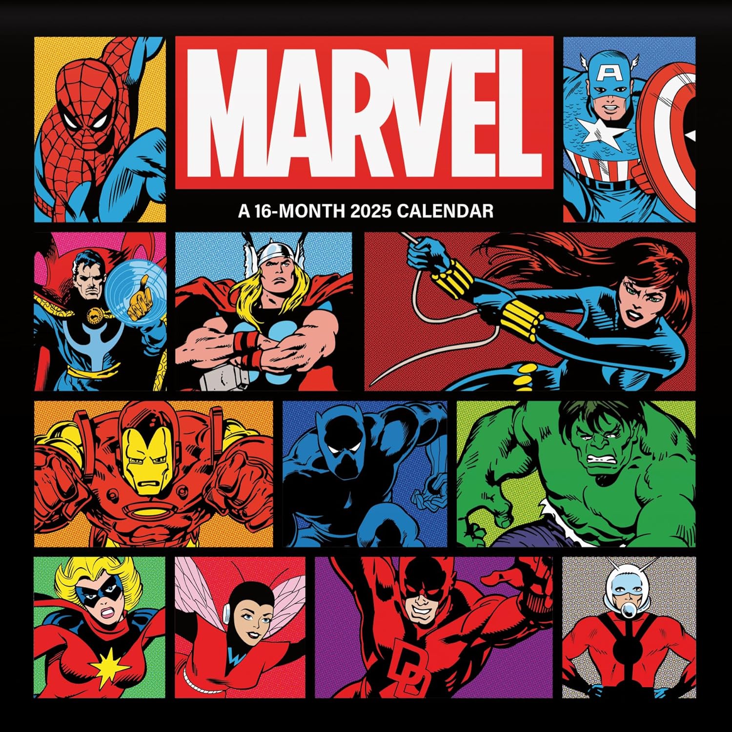 2025 Marvel Comics Wall Calendar - Image 1