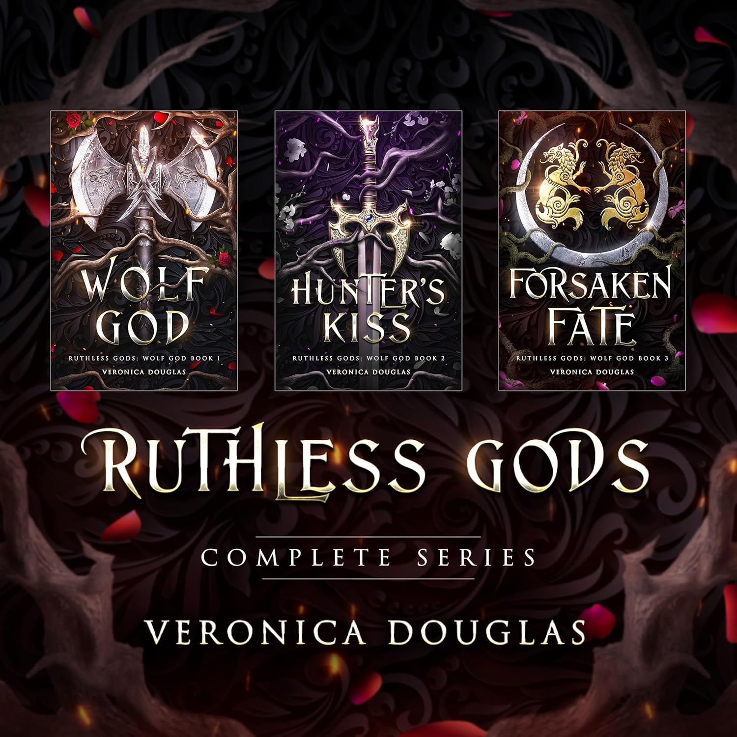 Ruthless Gods: Wolf God Complete Series, Books 1-3 - Image 1