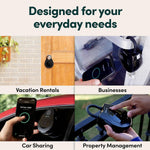 Igloohome Keybox 3 mobile app interface showing bluetooth key generation