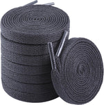 Teskyer Shoe Laces for Sneakers, 4 Pairs Flat Shoelaces | Refresh Worn Sneakers, Strong Braided Polyester, 4 Pairs Value Pack, Multiple Lengths & Colors Available - Image 12