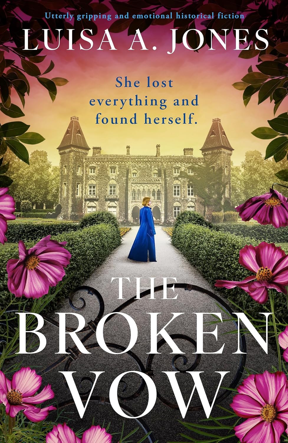 Luisa A. Jones The Broken Vow historical fiction book cover front view