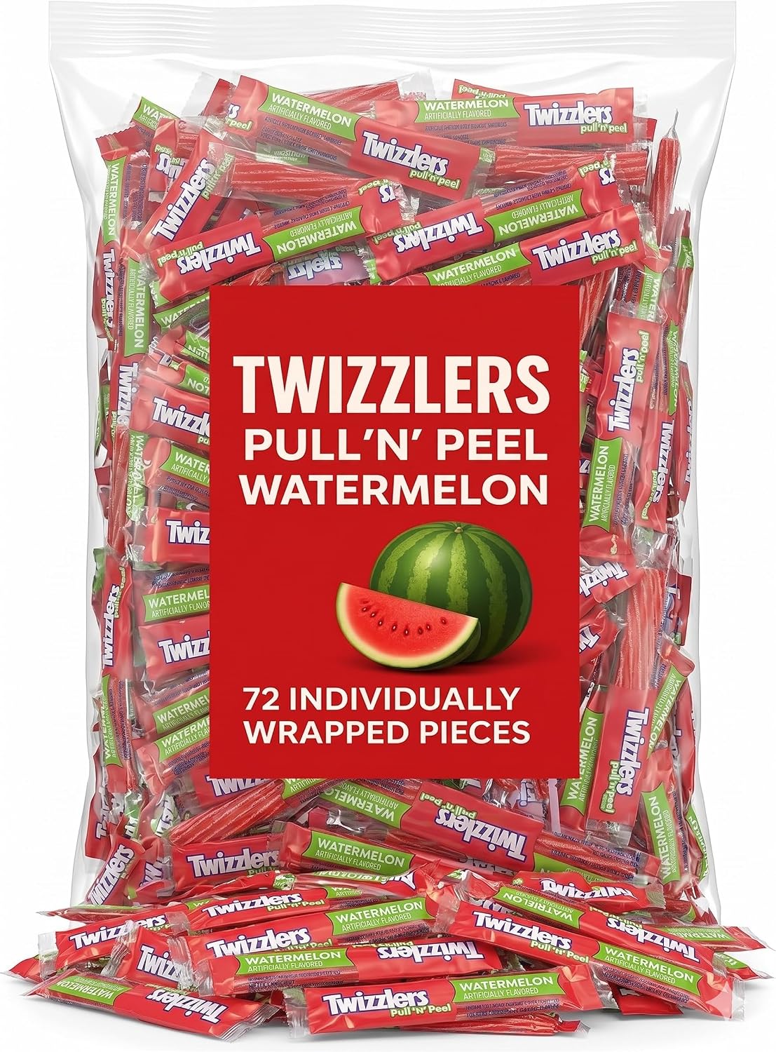 Munchique two pound bulk cherry licorice candy individually wrapped for party sharing