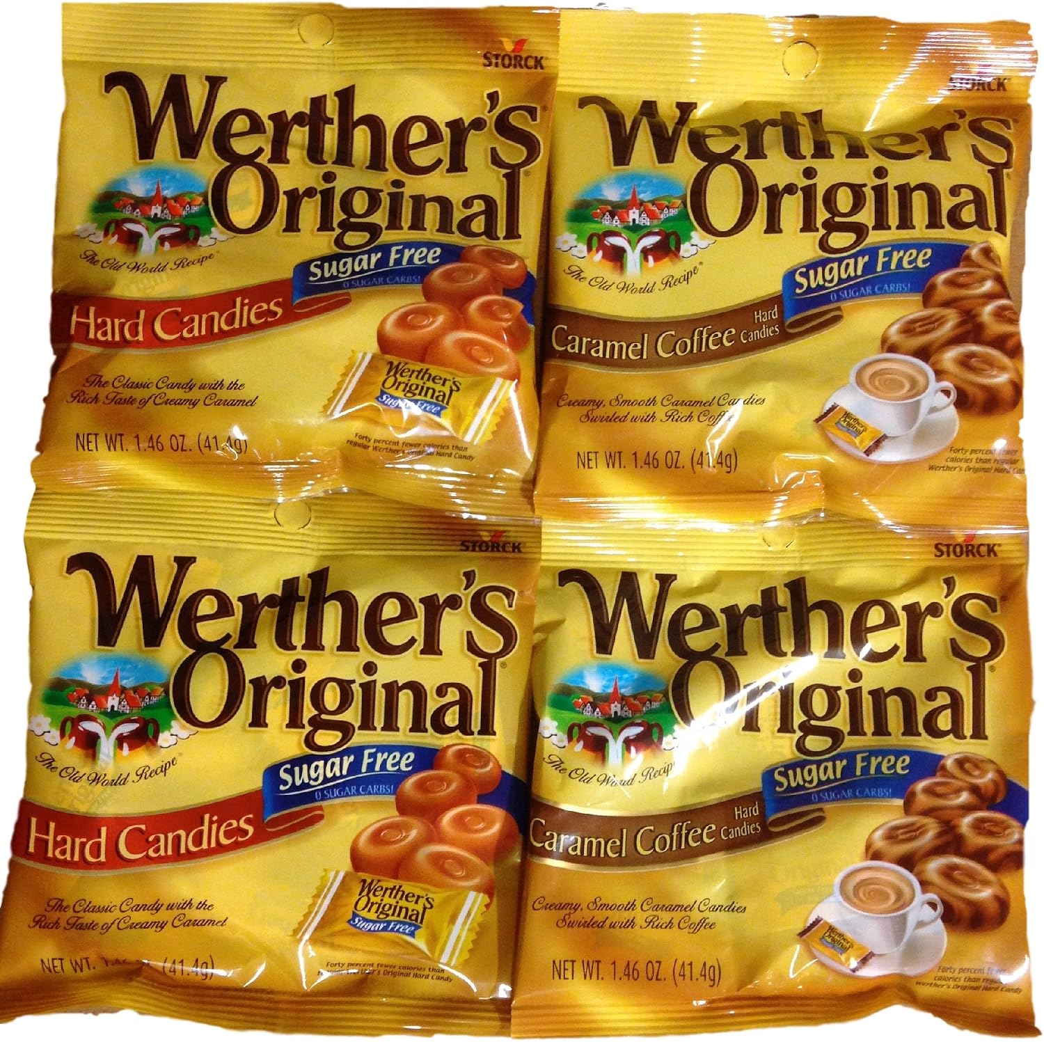 Werther's Original sugar free hard candies bundle front view