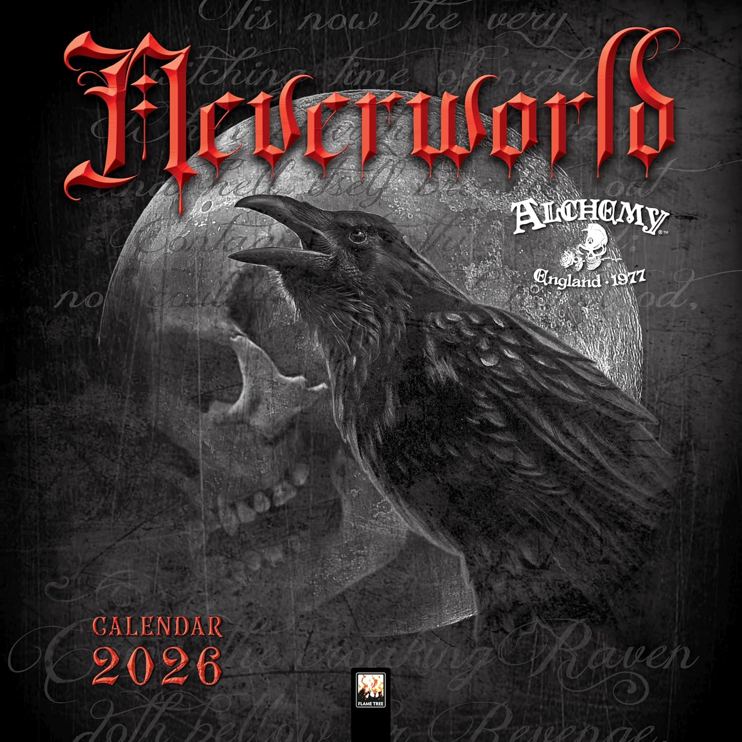 Alchemy: Neverworld Wall Calendar 2026 (Art Calendar) - Image 1